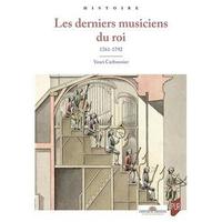 Les derniers musiciens du roi couv