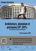 Affiche Architecture, aluminium et patrimoine
