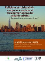 Affiche JE Religions et spritualités jeudi 12 septembre