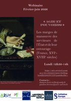 Affiche Webinaire Agir et pouvoir(s)